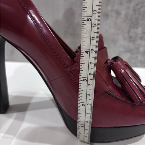 Coach Alisia Loafer Style Stiletto High Heel Size 8.5 - Picture 10 of 12